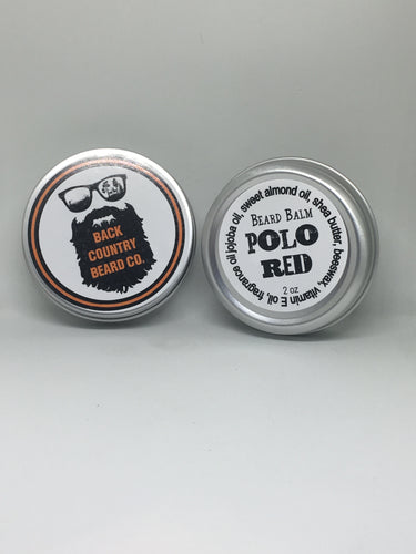 Beard Balm 2oz - ( Polo Red scent )