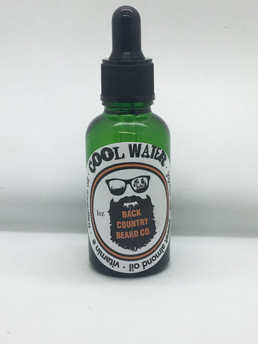 Beard oil 1oz (cool water scent )